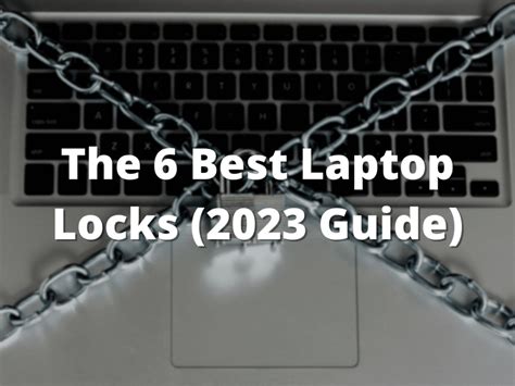 Laptop Lock Guide .
